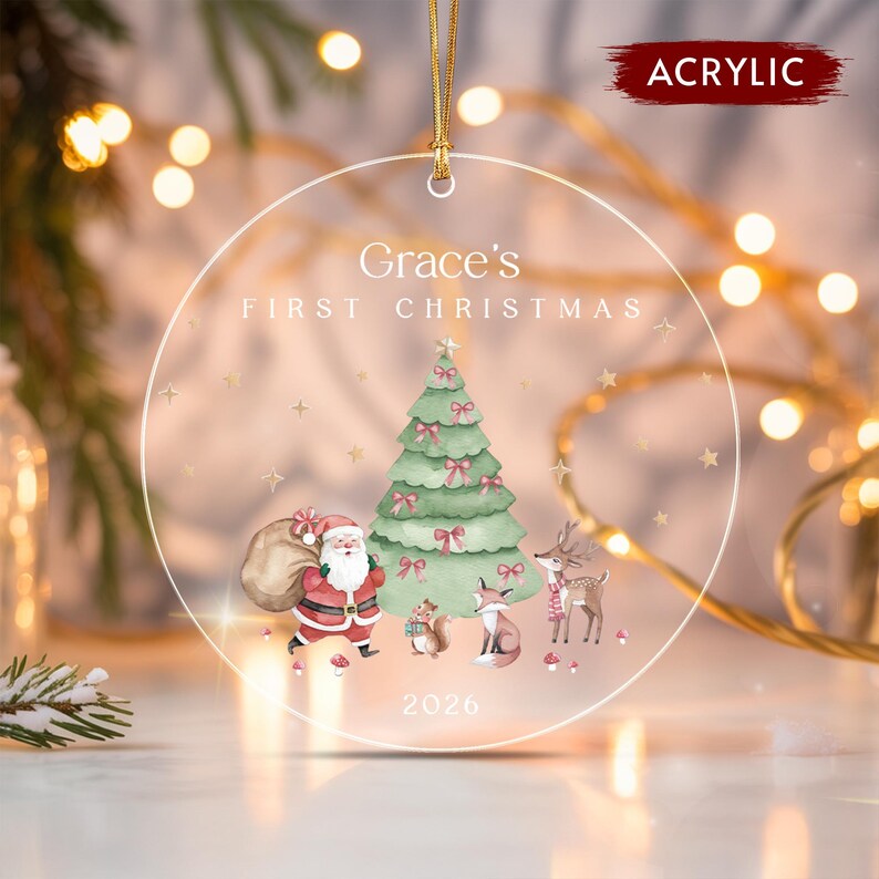 Baby Christmas Tree Ornament 2026