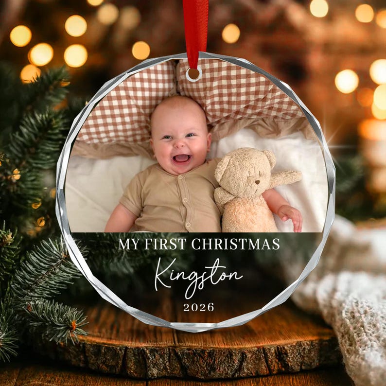 Newborn Picture Christmas Gift Ornament 2026