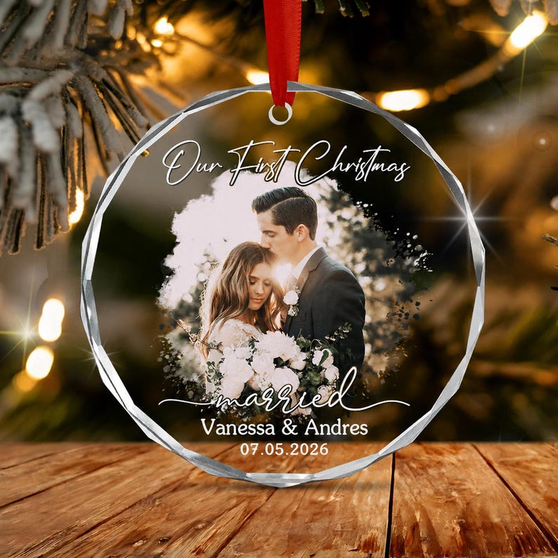 First Christmas Married Ornament